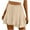 Beige, variant on Kaemgyyd Flowy Shorts for Women Cute Boho Ruffle Tiered Beach Vaction Shorts Trendy Drawstring High Waist Mini Shorts