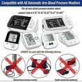 thumbnail image 3 of Extra Large Cuff Compatible with Omron 9u201d-21u201d Inches (22-53CM) XL Blood-M, 3 of 5