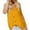 Yellow, variant on Women Going Out Summer Tank Tops Backless Solid Color Sling Vest Jacquard Suspenders Undershirt,White,M