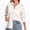 *White, variant on ClodeEU Womens Long Sleeve Button Down Shirts ,Collared Blouse Tops Business Offic Purple,Womens Plus S