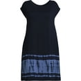 thumbnail image 2 of Terra & Sky Women's Plus Size Shirred Tie Dye Dress, 2 of 5