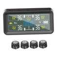 thumbnail image 3 of Terraxo Car Tire Pressure System Solar Waterproof Auto Sleep Mode with Sensors Display for Trailer Garage RV for 4 Wheels, 3 of 8