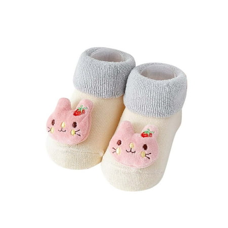 

nsendm Autumn And Winter Comfortable Baby Toddler Shoes Cute Cartoon Fish Carrot Shape Children Cotton Size 2 Baby Girl Shoes Shoes Grey 6 Months