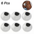 thumbnail image 1 of 6pcs Desk Wire Cord Cable Grommets Hole Cover Office PC Desk Cable Cord Organizer Plastic Cover, 1 of 5