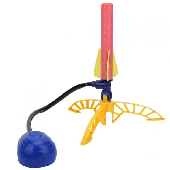 Keenso Lanceur de Fusée, Jeu de Sports de Plein Air pour Enfants, Lanceur de Fusée à Puissance, Jouet Éducatif Interactif à Catapulte pour la Famille, pour Enfants de 3 Ans et Plus, Filles Garçons