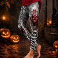 thumbnail image 3 of Halloween Leggings for Women Elastic High Waist Spooky Print Lifting Tights Pants Workout Yoga Pants, 3 of 5