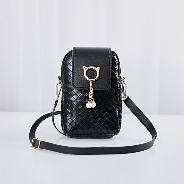 Bolso de hombro pequeño Nikou PU para teléfono móvil