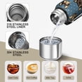 thumbnail image 3 of 20 Oz French Bulldogs Blue Coffee Tumbler Double Wall Insulated Stainless Steel Water Bottle | Metal Reusable Thermoses Flask with Cup Cap | Leak & Sweat Proof with Anti-Dust Lid, 3 of 7