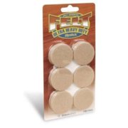 slipstick cb017 1-1/2 inch round furniture felt pads with heavy-duty self stick adhesive (12 pack) surface protectors