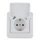 thumbnail image 1 of Toma de corriente para vehículos recreativos, toma de corriente de 16 A y 250 V, caja de toma de corriente para vehículos eléctricos, compacta y ligera, 1 of 9