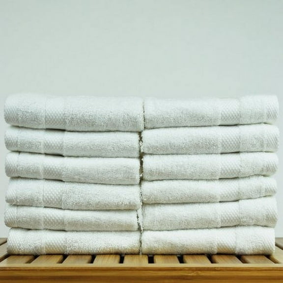 Bare Cotton Petal 100pct Cotton Washcloth (Set of 12)