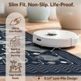 thumbnail image 6 of Design&I 6'x9' Washable Area Rug Snag-Free Fish Emblems Fishing Swimming Creatures Maritime Hunting Animals for Dining Room, Under Table, Office, 6 of 7