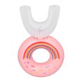 thumbnail image 4 of Cepillo De Dientes De Silicona, Cepillo De Dientes En Forma De U Para Niños, Sin Olor, Con Dibujos Animados Lindos Y Portátiles, Para Viajes En Casa, 4 of 7
