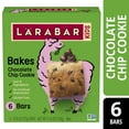 thumbnail image 2 of Larabar Kids Bakes Chocolate Chip Cookie Gluten Free Bars, 5.76 oz, 6 Ct (Pack of 8), 2 of 8