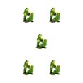 thumbnail image 2 of QualitChoice Exquisite Frog Decoration For Stylish Home Accents Unique Style Home Decoration Couple Frog E 5Set, 2 of 6
