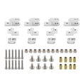 thumbnail image 2 of 1 Set leaf spring damping suspension For 1/16 B24 RC Car Silver, 2 of 5