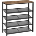 thumbnail image 1 of Organizador industrial para zapatos VASAGLE de 5 niveles con estantes, 1 of 7
