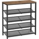 thumbnail image 1 of Organizador industrial para zapatos VASAGLE de 5 niveles con estantes, 1 of 7
