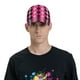 thumbnail image 4 of Fotbe pink and black argyle Gorro Clásico de Béisbol, Gorra Ajustable con Broche Snapback, Gorro de Exterior de Algodón Suave, 4 of 6