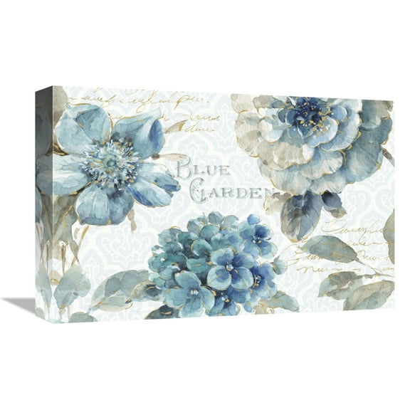 Global Gallery's 'Indigold I' By Lisa Audit Stretched Canvas Wall Art