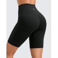 thumbnail image 2 of CRZ YOGA Butterluxe Biker Shorts 8'' High Waisted Yoga Workout Womens Running Shorts, 2 of 4