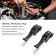 thumbnail image 3 of Badminton Stringing Clamp, 1 Pair Aluminium Alloy Racket Stringing Clamp  For Outdoor, 3 of 8