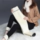 thumbnail image 2 of Leggings con forro polar para mujer, pantalones térmicos de cintura alta, cómodos y elásticos, de terciopelo, para mantener el calor, de talla grande, Invierno, 2 of 4
