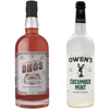 Dhōs Handcrafted Non-Alcoholic Bittersweet w 1 Pack Owen’s Mixers Cucumber Mint - Keto-Friendly, Zero Sugar, Zero Calories, Zero Proof - 750 ML - Perfect for Mocktails - A