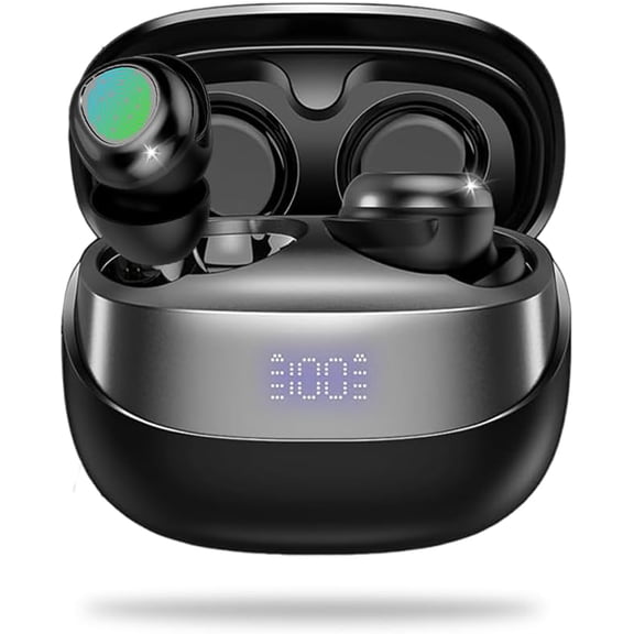 Sleep Earbuds, Noise Cancelling Wireless Ear buds for Side Sleepers, Bluetooth 5.4 in Ear Light-Weight Mini Headphones, Clear Calls Earphones for Sleeping, Exercising, Working, Hiking
