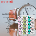 thumbnail image 2 of Maxell 321 SR616SW 1.55V Silver Oxide Watch Battery (1 Pc), 2 of 5