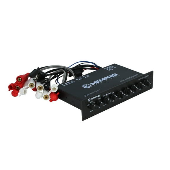 Memphis Audio MXAZEQ5BT Dual-Zone 5-Band Marine Equalizer with Bluetooth Input