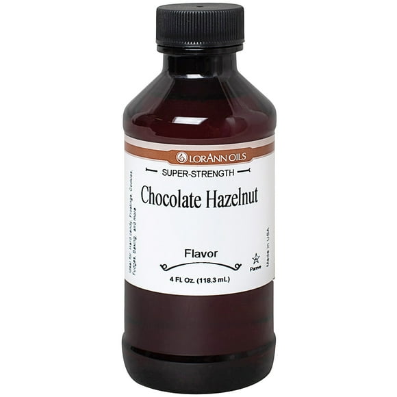 LorAnn Oils 4 oz. Chocolate Hazelnut Super Strength Flavor