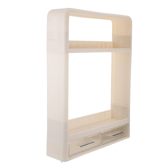 Phenofice Wall Mounted Spice Storage Rack Sturdy Load Bearing for 1Set