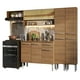 thumbnail image 1 of Cocina Integral Completa 229cm Emilly Madesa 07 - Marrón, 1 of 9