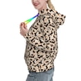 thumbnail image 2 of Lsque Dachshund Pattern Casual Women's Hoodie,Hooded Sweatshirt with Kangaroo Pocket,Pullover Hoodie with Eye-catching Drawstrings-Medium, 2 of 7