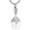 Silver, variant on Pearl Urn Necklace for Ashes Memorial Cremation Necklaces 316L Stainless Steel / 925 Sterling Silver Ashes Necklace for Men Women