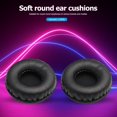 thumbnail image 1 of 2 almohadillas para auriculares de 110 mm, almohadillas redondas de repuesto de espuma de poliuretano suave., 1 of 8