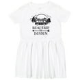 thumbnail image 3 of Inktastic Road Trip to Boston Girls Toddler Dress, 3 of 5