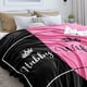 thumbnail image 2 of LHSHID Wedding Gifts for Couples Wife Anniversary Blanket Flannel Soft and Comfortable Anti static Bed Sofa Blanket 60x80in, 2 of 6