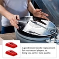 thumbnail image 2 of Shisuyan Vinyl Record Player Needle Replacement Red Plastic 4Pack 0.71X0.43X0.39In, 2 of 9