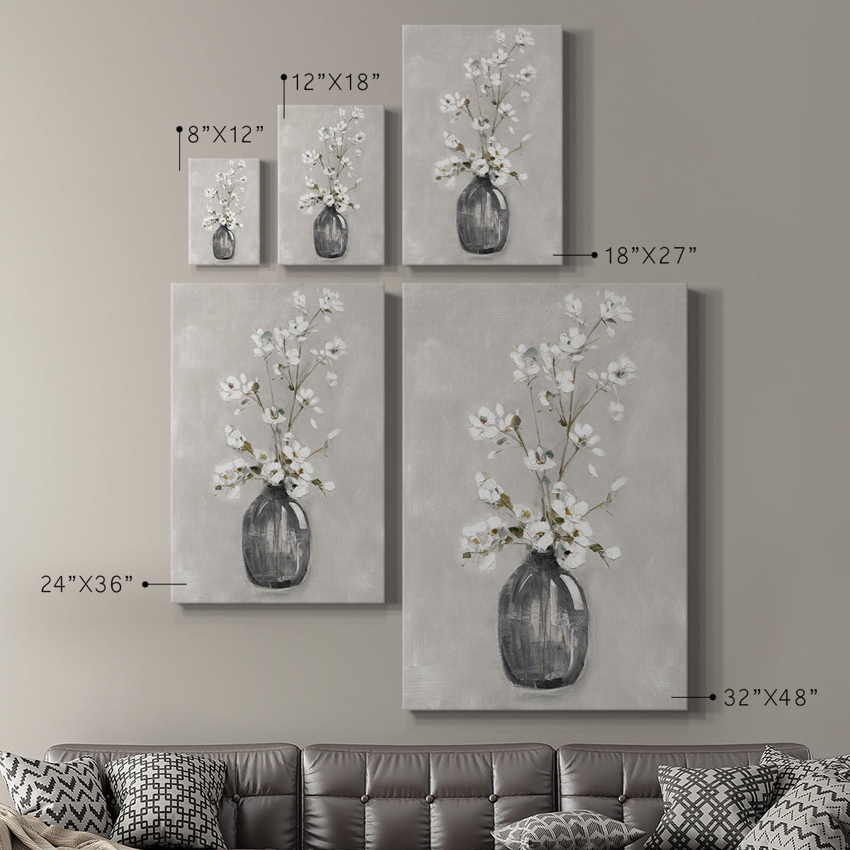 Cottage Spring I Premium Gallery Wrapped Canvas - Ready to Hang