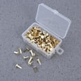 thumbnail image 1 of WHAMVOX Metal Fasteners 500Pcs Small Brads for Paper Crafting and Scrapbooking with Round Shape, 1 of 6
