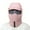 Pink, variant on Windproof Full Cover Outdoor Riding Mask with Glasses, 4 in 1 Winter Down Trapper Hat Women Men, Winter Balaclava Ski Mask, Unisex Warm Balaclava Hood Hats Face Cover
