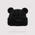 thumbnail image 4 of vnanda Winter Cute Bear Ear Warm Hat Women Plush Earflap Beanie Hat Kids Girls Windproof Skull Cap, 4 of 9