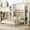 3: White, variant on Harper & Bright Designs Queen Size Murphy Bed, Wooden Queen Murphy Bed with Cushion, Wall Bed with Sofa for Home Office or Small Room, Gray