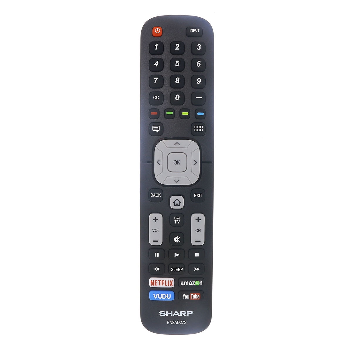 Original SHARP EN2AD27S TV Remote Control for Sharp Tv LC55N5300U, LC