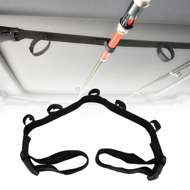 YLSHRF Fishing Rod Holder,2PCS Car Fishing Rod Stand Fixing Strap Band