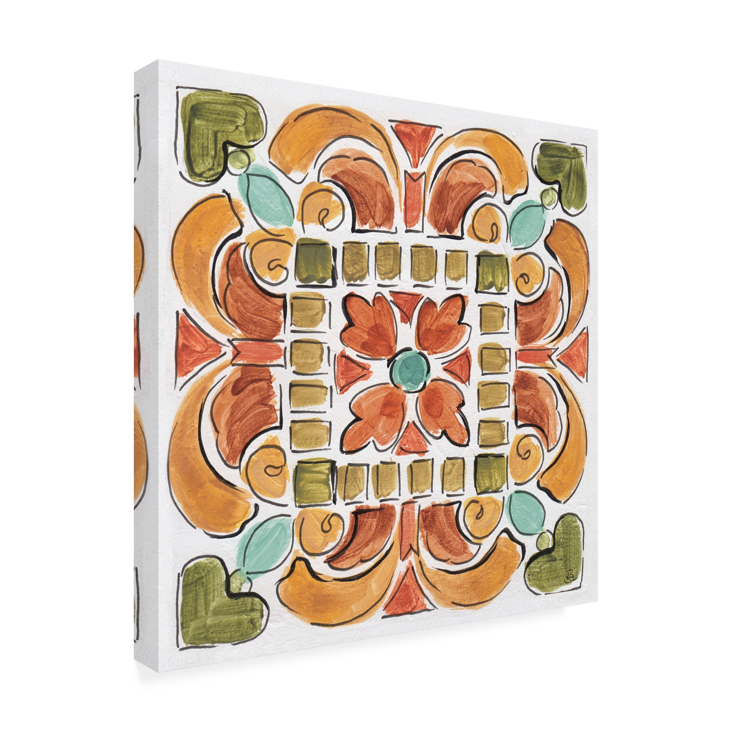Daphne Brissonnet 'Tuscan Breeze VIII' Canvas Art