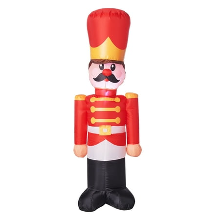 Holiday Time Airblown Inflatable Toy Soldier, 4'