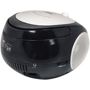 Naxa NPB251 Portable CD Player with AM/FM Radio - Black